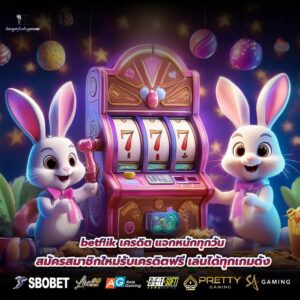 betflik เครดิต แจกหนักทุกวัน สมัครสมาชิกใหม่รับเครดิตฟรี เล่นได้ทุกเกมดัง